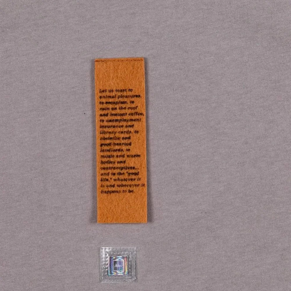 ADVISORY BOARD CRYSTALS (Abc) “ESCAPISM” T-Shirt Gray - Picture 4 of 9